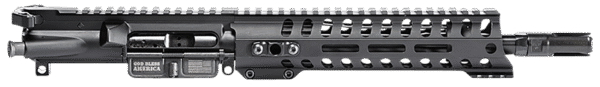 Patriot Ordnance Factory Minuteman Complete Upper 5.56x45mm NATO 10.50" Black Nitride Barrel Aluminum Black Anodized Receiver 9" M-LOK Handguard Lo Pro DI Gas Block (Mid Length)