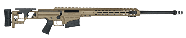 Barrett 18488 MRAD  300 Win Mag 24" 10+1 Flat Dark Earth Cerakote Flat Dark Earth Folding with Adjustable LOP Stock Black Polymer Grip Right Hand