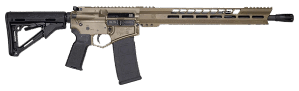 Diamondback DB1732N061 DB15  6.5 Grendel 18" 5+1,28+1 Black Adjustable Magpul CTR Stock Black Magpul MOE K2 Grip with Black Gold Lower 15" M-Lok Flat Dark Earth