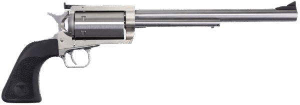 Magnum Research BFR360 BFR Extra Large Frame 360 Buckhammer 6 Shot, 10" Stainless Steel Barrel, Cylinder & Frame, Black Rubber Grips, Exposed Hammer