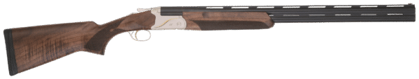 TriStar 33144 Trinity II LT Over/Under 20 Gauge Break Open 3" 2rd 28" Blued Barrel, Silver Aluminum Rec, Deluxe Walnut Furniture, Fiber Optic Sight, 5 Chokes