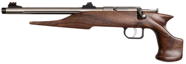 Chipmunk 40101 Hunter Youth Frame 22 S/L/LR Single Shot 9" Threaded Stainless Steel Barrel, Walnut Frame, EZ Loader