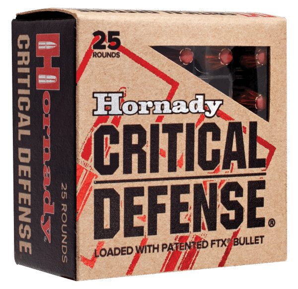 Hornady 90080 Critical Defense 380ACP 90gr Hornady Flex Tip eXpanding 25 Per Box/10 Case