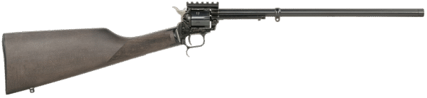 Heritage Mfg BR226B16-PIC Rough Rider Tactical Rancher 22 LR 6rd 16.12", Black Oxide Barrel/Rec, Black Stained Walnut Stock, Optics Mount, Includes Sling