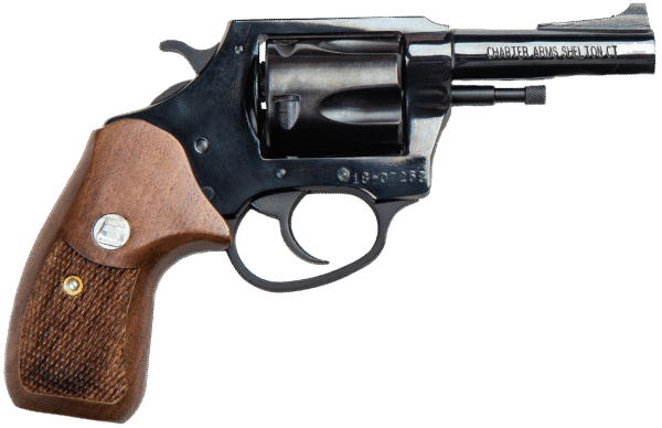 Charter Arms 34431 Bulldog Special Classic Large 44 Special, 5 Shot 3" Blued Carbon Steel Barrel, Cylinder & Frame w/Wood Grip