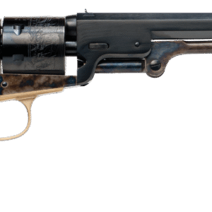 Cimarron CA9081SS101 Man With No Name Conversion Hollywood Series 38 Long Colt 6rd 7.50" Blued Steel Barrel & Cylinder Color Case Hardened Steel Frame with Walnut Grip with Integrated Snake