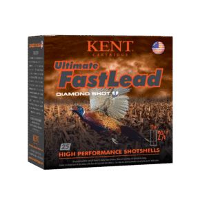 Kent Cartridge K122UFL406 Ultimate Fast Lead 12Gauge 2.75" 1 3/8oz 6Shot 25 Per Box/10 Case