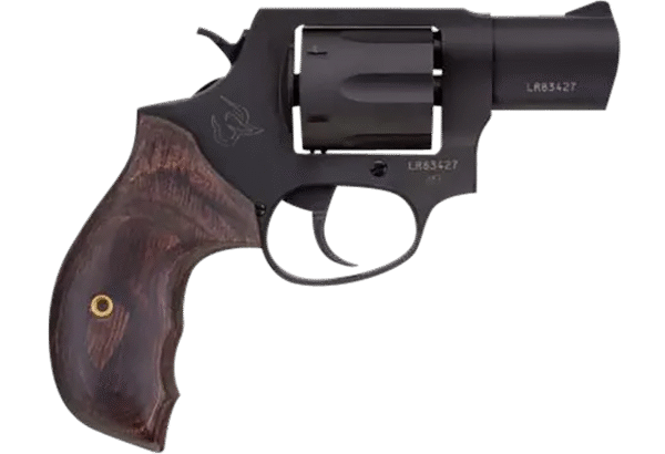Taurus 2-856021SW 856 38 Spl + P 6 Round 2" Stainless Steel Walnut Grip