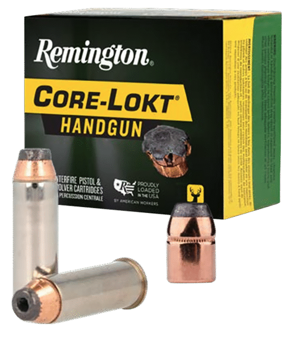 Remington Ammunition R20220 Core-Lokt Handgun 357Mag 180gr Jacketed Hollow Point 20 Per Box/10 Case