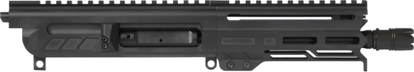CMMG 57BA8AEAB Dissent MK4 5.7x28mm 6.50", Left Side Charging Handle, Armor Black, Zeroed Linear Comp, 4.60" M-LOK Handguard, Picatinny End Plate, Fits AR-Platform