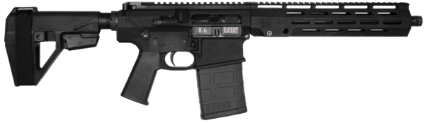 Diamondback DB1200W001 DB10 8.6 Blackout 20+1 12" Black Nitride 11" M-LOK Handguard SBA5 Brace Magpul MOE K2 Grip