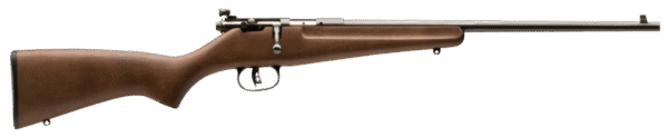 Savage Arms 13815 Rascal Youth 22 LR 1rd 16.12" Blued Barrel, Blued Steel Receiver, Satin Hardwood Stock, Right Hand *Box Damaged