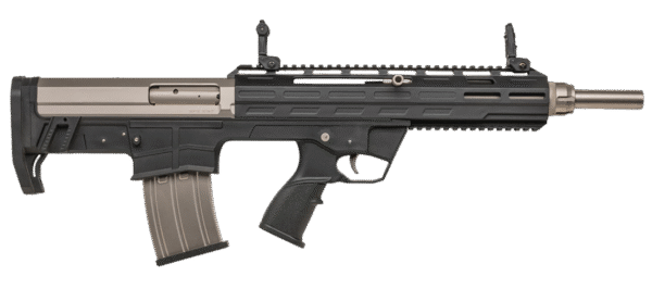 SDS Imports 21000107 TAR 12MP 12 Gauge 3" 5rd 18.50" Nickel Marine Benelli/Mobil Polymer Stock