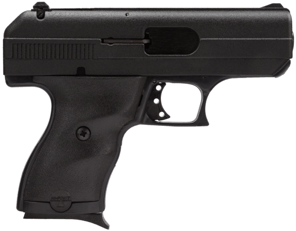 Hi-Point 00916 C9  9mm Luger 8+1, 3.50" Black Steel Barrel, Black Powder Coated Serrated Steel Slide, Black Polymer Frame & Grip