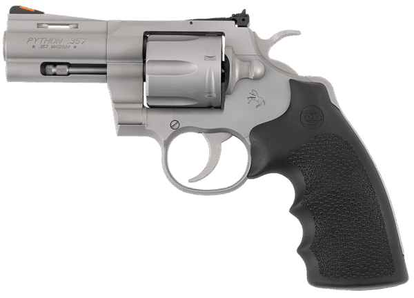 Colt Mfg PYTHONSM3RTS Python 357 Mag 6 Shot, 3" Recessed Target/Vent Rib