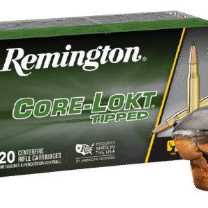 Remington Ammunition 29017 Core-Lokt Tipped 6.5Creedmoor 129gr Core-Lokt Tipped 20 Per Box/10 Case