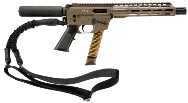 FREEDOM ORDNANCE FX9P10T-FDE 9MM 10"TUBE 31R FDE