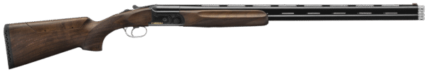 F.A.I.R. FRDC411230 Carrera One Competition 12 Gauge 2rd 2.75" 30" Vent Rib Black Barrel, Steel Receiver w/Black Engraved Metal Finish, Walnut Stock, XR Trigger