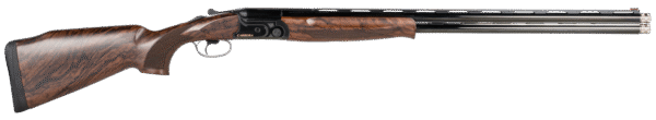 F.A.I.R. FRDC432028 Carrera Giovane 20 Gauge with 28" Barrel, 3" Chamber, 2rd Capacity, Black Metal Finish & Opta Wood Monte Carlo Stock Right Hand (Full Size)