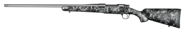 Christensen Arms 8010111700 Mesa FFT 308 Win 4+1 20" Threaded Barrel, Tungsten Gray Cerakote, Black with Gray Webbing Stock, Left Hand