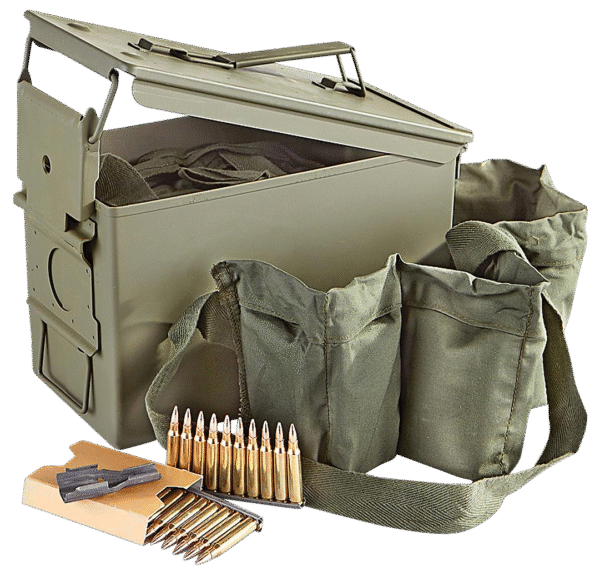 PMC 223AMB Bronze  223Rem 55gr Full Metal Jacket 840 Per Box/2 Case *Includes Ammo Can & Bandoleer