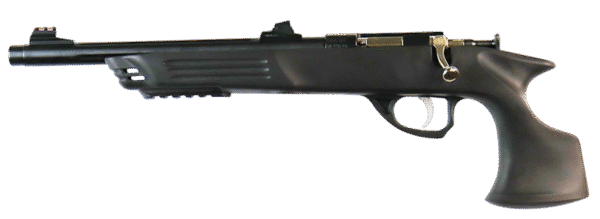 Crickett KSA693 Adult Pistol 22 LR 1rd 10.50" Blued Threaded Barrel w/Cap, Williams Fire Sights, Integrated Picatinny Accessory Rail, Synthetic Grip, Rebounding Firing Pin Safety
