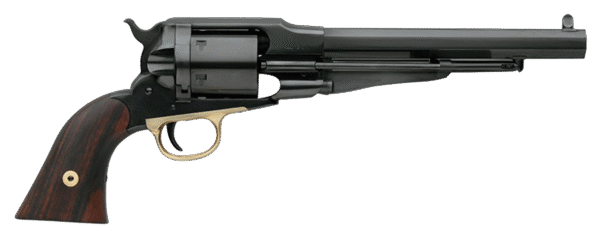 Taylors & Company 550758 1858 Remington Conversion 45 Colt (LC) Caliber with 8" Barrel, 6rd Capacity Cylinder, Overall Blued Finish Steel & Walnut Grip