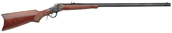 Taylors & Company 550320 1885 High Wall 38-55 Win Caliber with 1rd Capacity, 30" Blued Barrel, Color Case Hardened Metal Finish & Walnut Fixed Pistol Grip Stock Right Hand (Full Size)