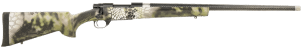 Howa HGCF65CKAC M1500 HS Precision 6.5 Creedmoor 5+1 24" Threaded Carbon Fiber Barrel, Black Rec, Kryptek Altitude HS Precision Stock