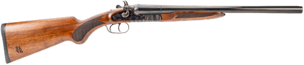 Heritage Mfg CW1218BK Coachwhip 12 Gauge Break Open 2rd 18.50" Black Chrome Side By Side Barrel, Black Alloy Steel Receiver, Fixed Turkish Walnut Stock