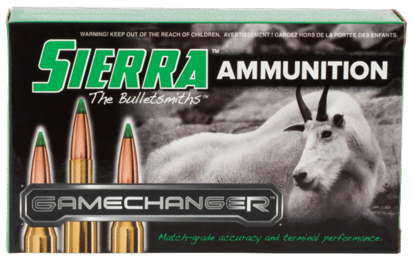 Sierra A455008 GameChanger 7mmRemMag 150gr Sierra Tipped GameKing 20 Per Box/10 Case
